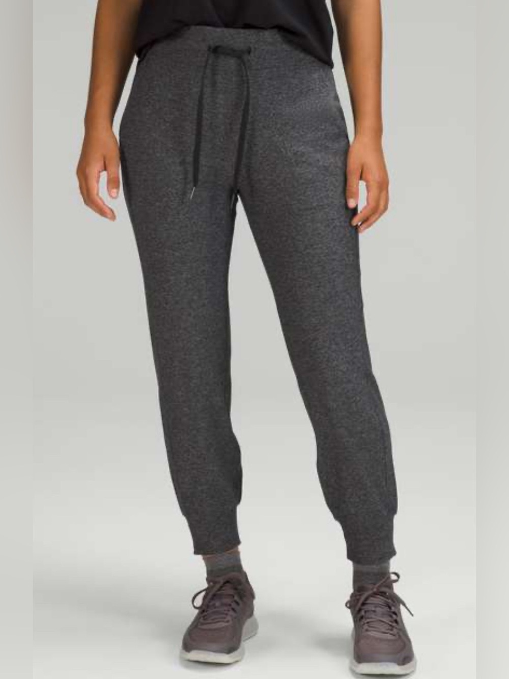 lululemon athletica Dark Charcoal Drawstring Joggers